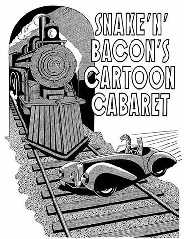 Couverture de Snake'n' Bacon's cartoon cabaret