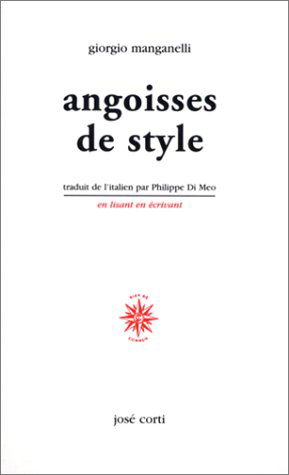 Angoisses de style