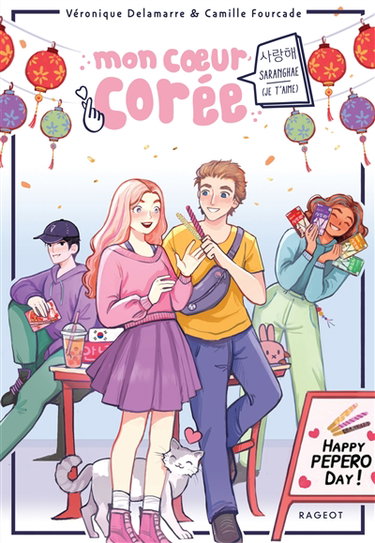 Couverture de Mon coeur Corée. Saranghae : je t'aime