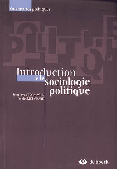 Introduction à la sociologie politique