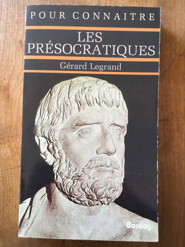 Les Présocratiques