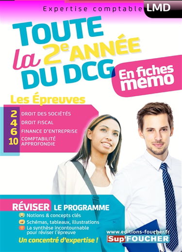 Toute la 2e année du DCG : en fiches mémo