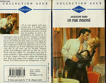 Couverture de Un pari insense - gamble of passion