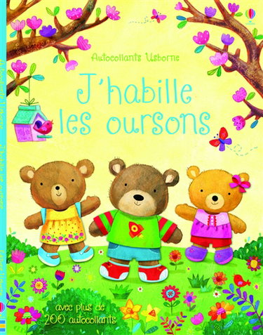 Couverture de J'habille les oursons par Felicity Brooks