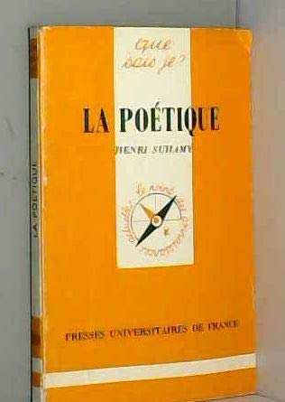 Poetique (la)