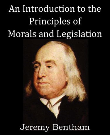 Couverture de An Introduction to the Principles of Morals and Legislation par Jeremy Bentham
