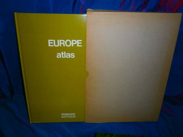Couverture de Europe atlas par Collectif