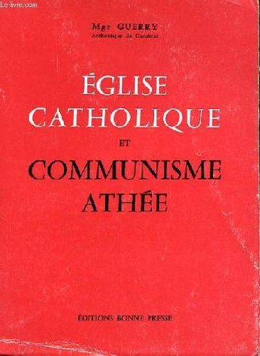 Couverture de Eglise catholique et communisme athee