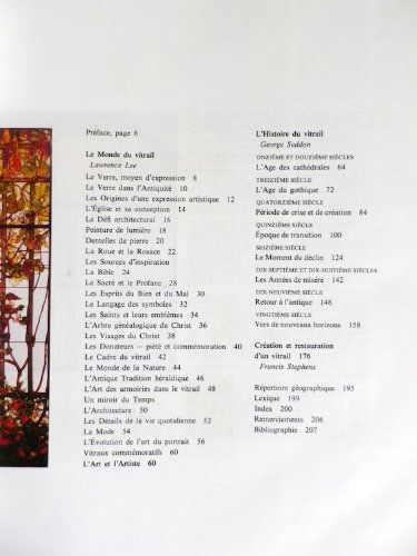 Le vitrail: Art, histoire, technique