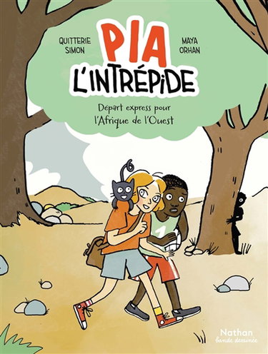 Couverture de Pia l'intrépide. Départ express pour l'Afrique de l'Ouest