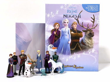 Phidal 2 perles et figurines Disney La Reine des Neiges La Reine des Neiges, multicolores (2019) (édition française)