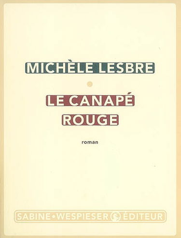 Le canapé rouge