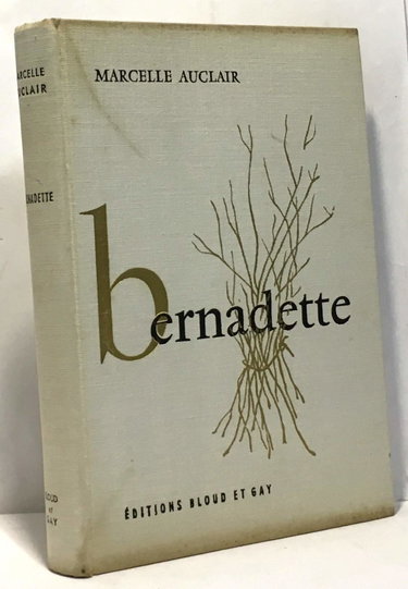 Couverture de Bernadette par Marcelle Auclair