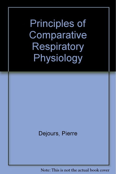 Couverture de Principles of Comparative Respiratory Physiology