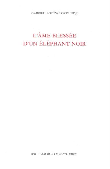 L'âme blessée d'un éléphant noir