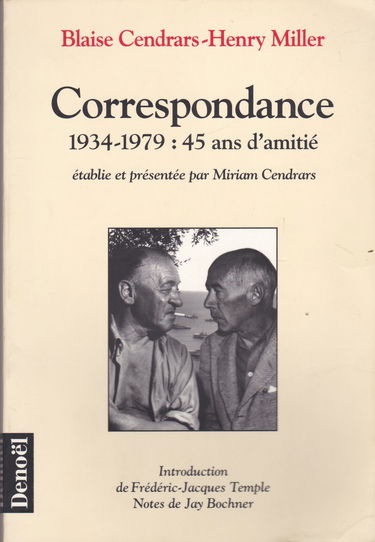 Correspondance : 1934-1979 : 45 ans d'amitié