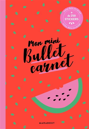 Mon mini bullet carnet : pastèque