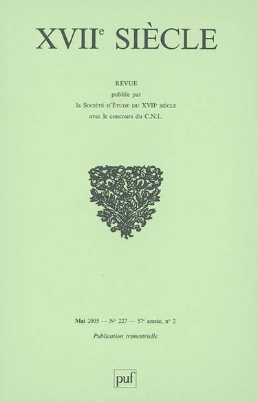 Dix-septième siècle, n° 227