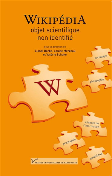 Couverture de Wikipédia, objet scientifique non identifié
