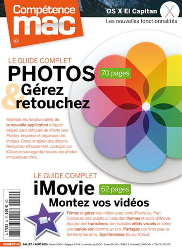 Compétence Mac, n° 42. Le guide complet photos : gérez & retouchez