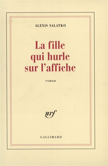 La fille qui hurle sur l'affiche