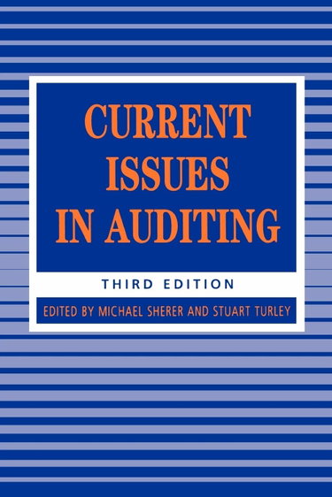Couverture de Current Issues in Auditing