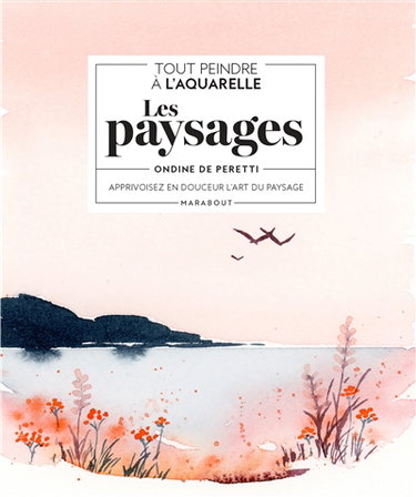 Couverture de Tout peindre à l'aquarelle : les paysages : apprivoisez en douceur l'art du paysage