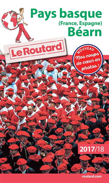 Couverture de Pays basque (France, Espagne), Béarn : 2017-2018 par Philippe Gloaguen