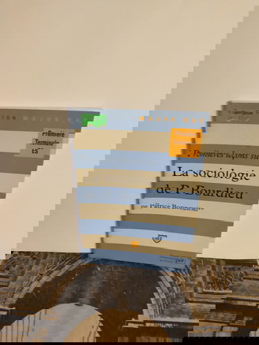 Premières leçons sur la sociologie de Pierre Bourdieu