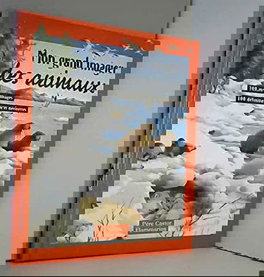 Mon grand imagier des animaux: - 300 MOTS EN IMAGES, 100 DEFINITIONS, JEUX ET DEVINETTES - DES 3/4ANS ET BIEN A