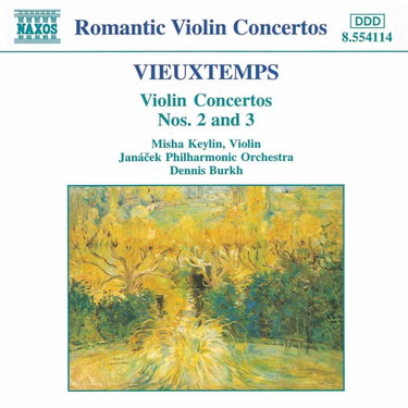 Couverture de Henri Vieuxtemps : Concertos pour violon n° 2 et n° 3