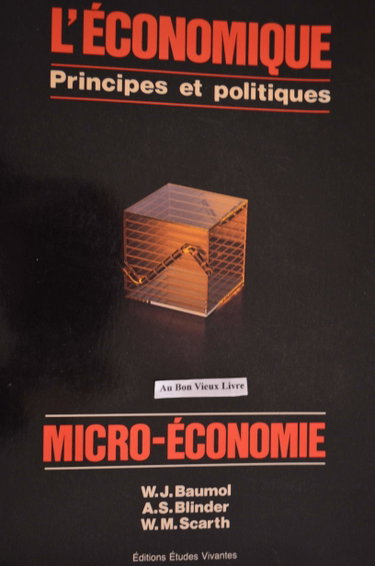 Couverture de L'ECONOMIQUE - Principes et Politiques : Micro-économie