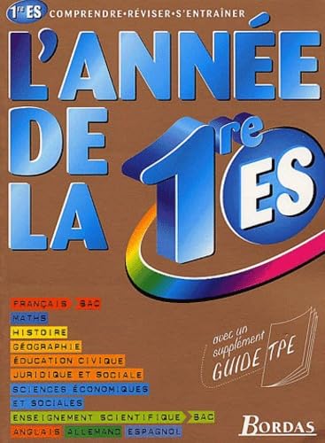 L'AD LA 1ERE ES (ancienne édition)