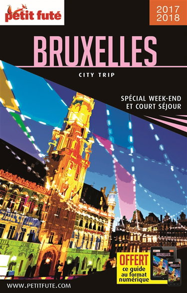 Couverture de Bruxelles : spécial week-end et court séjour : 2017-2018 par Dominique Auzias
