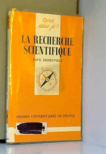 La Recherche scientifique