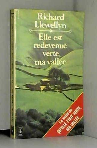 Couverture de Elle est redevenue verte ma vallée
