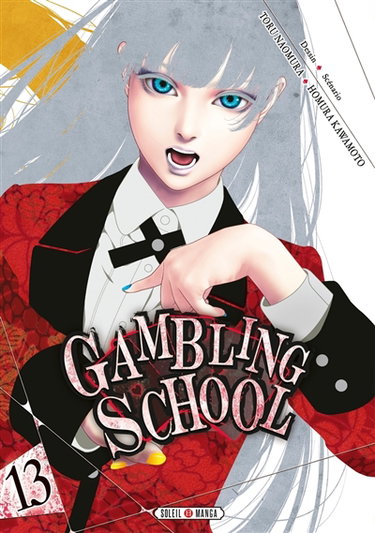 Couverture de Gambling school. Vol. 13 par Homura Kawamoto