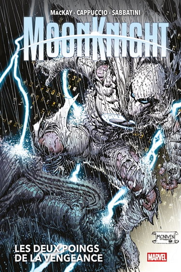 Couverture de Moon Knight. Vol. 1. Les deux poings de la vengeance