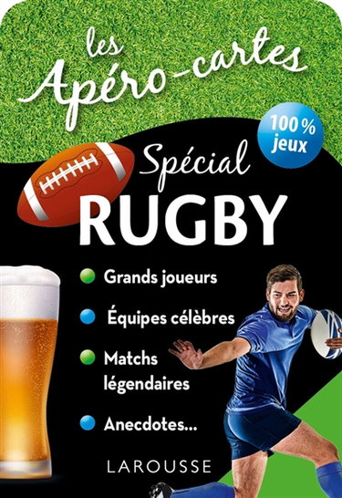 Couverture de Apéro-cartes spécial rugby
