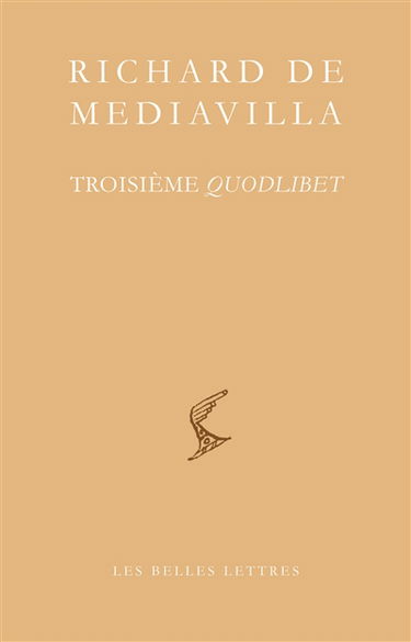 Quodlibet. Troisième quodlibet