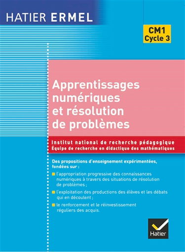 Apprentissages numériques et résolution de problèmes, cours moyen (première année)