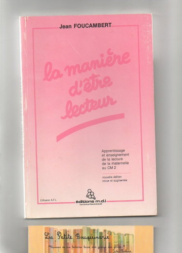 Couverture de La manière d'être lecteur