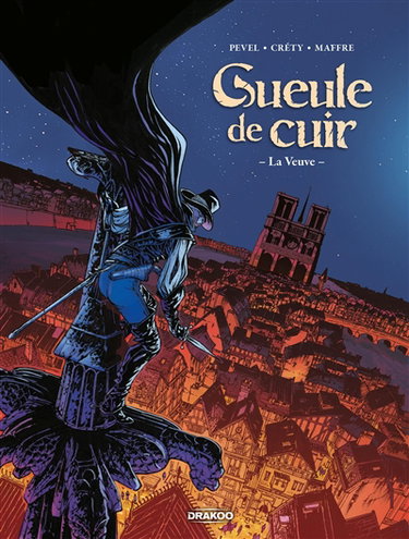 Couverture de Gueule de cuir. Vol. 2. La veuve par Pierre Pevel