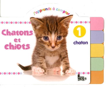 Chatons et chiots : j'apprends à compter