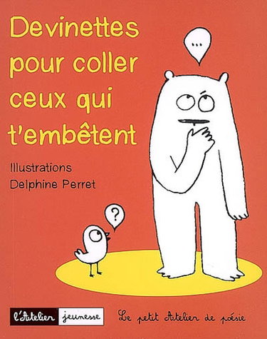 Couverture de Devinettes pour coller ceux qui t'embêtent
