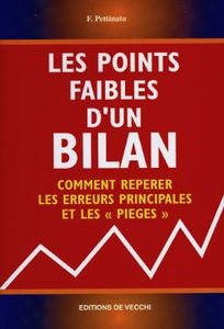 Les points faibles d'un bilan