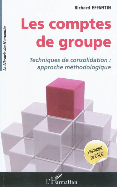 Les comptes de groupe : techniques de consolidation : approche méthodologique