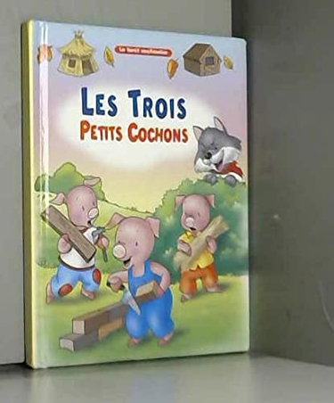 Couverture de Les trois petits cochons (La forêt enchantée)