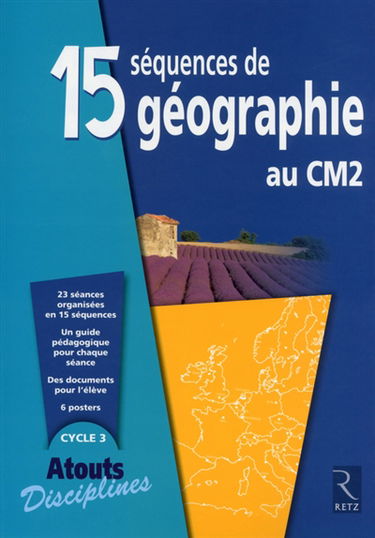 15 séquences de géographie au CM2
