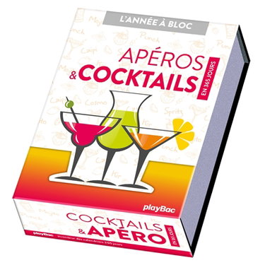 Couverture de Apéros & cocktails en 365 jours par Collectif
